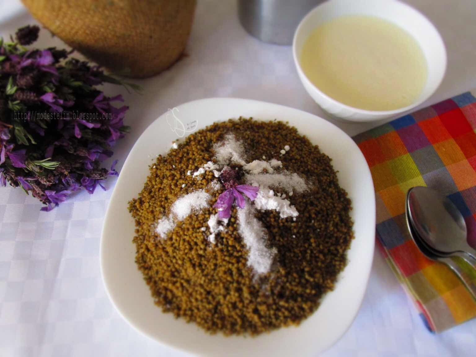 Couscous el-Hamama : lavender couscous