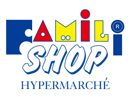 Family Shop logo – Blida’s one-stop store for groceries, clothes, shoes, and electronics at affordable prices.