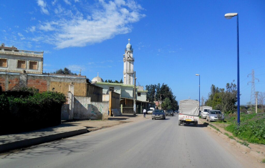 a mosque in  oued el alleug