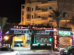 entrance of  ville des roses Hotel